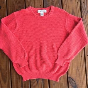 Appleseed’s Coral Shaker Knit Sweater
